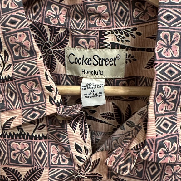 Ocean Surf Men's Casual Button Down Shirt - Brown and Black - Picture 2 of 4